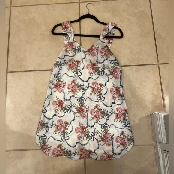 Matching vintage robe set. With slip and matching sash! - Picture 3 of 5